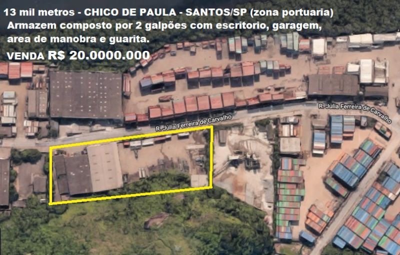 Im&oacute;vel em Santos,Alemoa